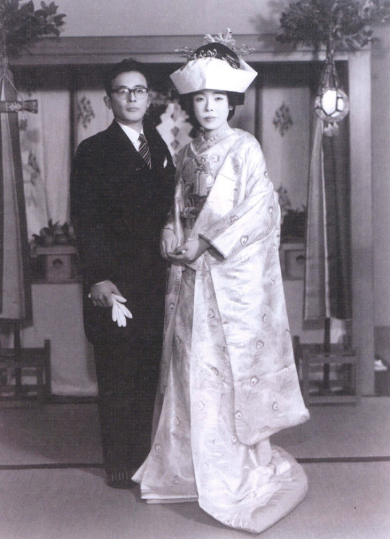Супруги Мидзуки Сигеру и Мура Нуноэ, 1961 год ⓒ фото 水木プロダクション